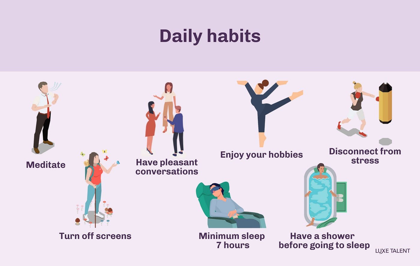 Daily habits for a healthy lifestyle